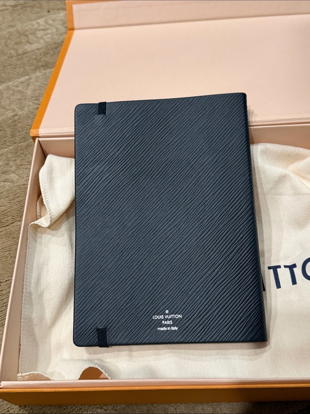 Louis Vuitton notebook